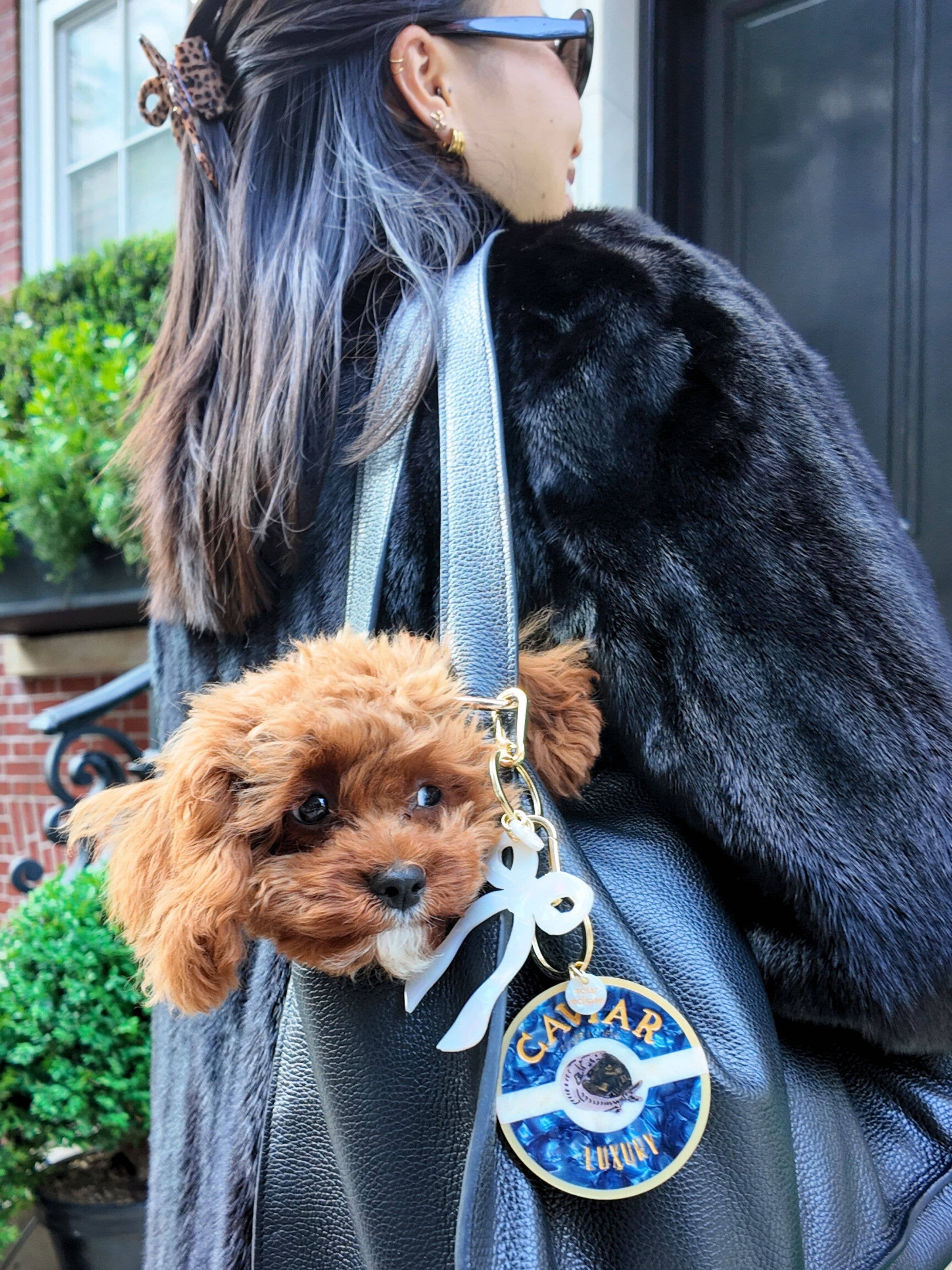 Caviar Bag Charm + Keychain