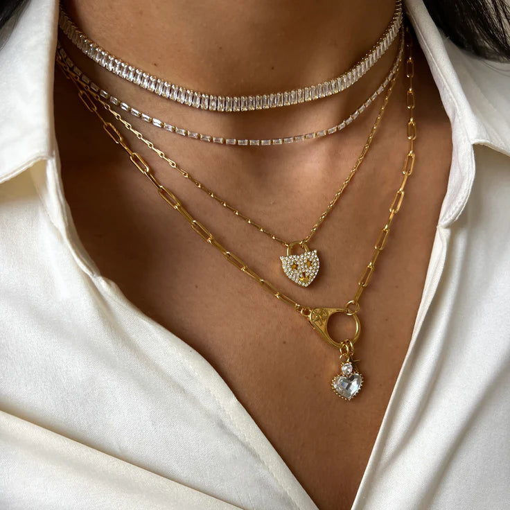 Glamorous Rhinestone Choker