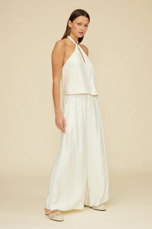 Bea Flowy Pants | Ivory