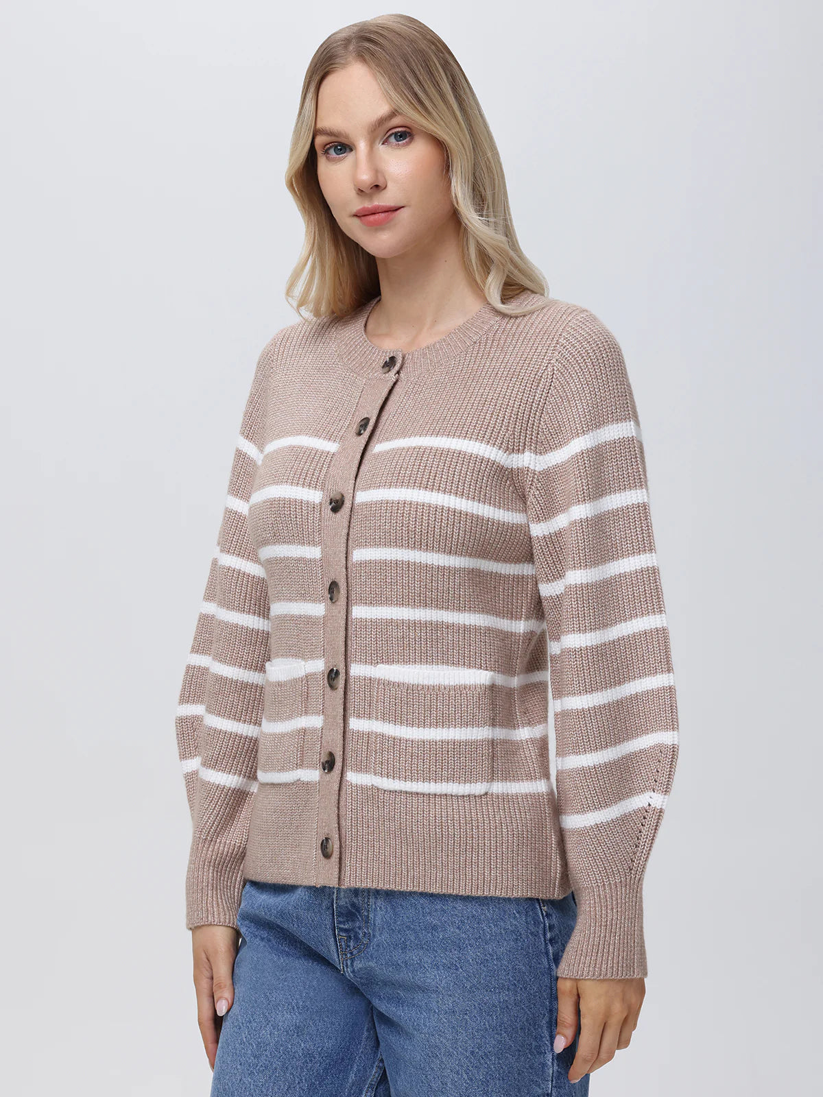 Josie Striped Cardigan