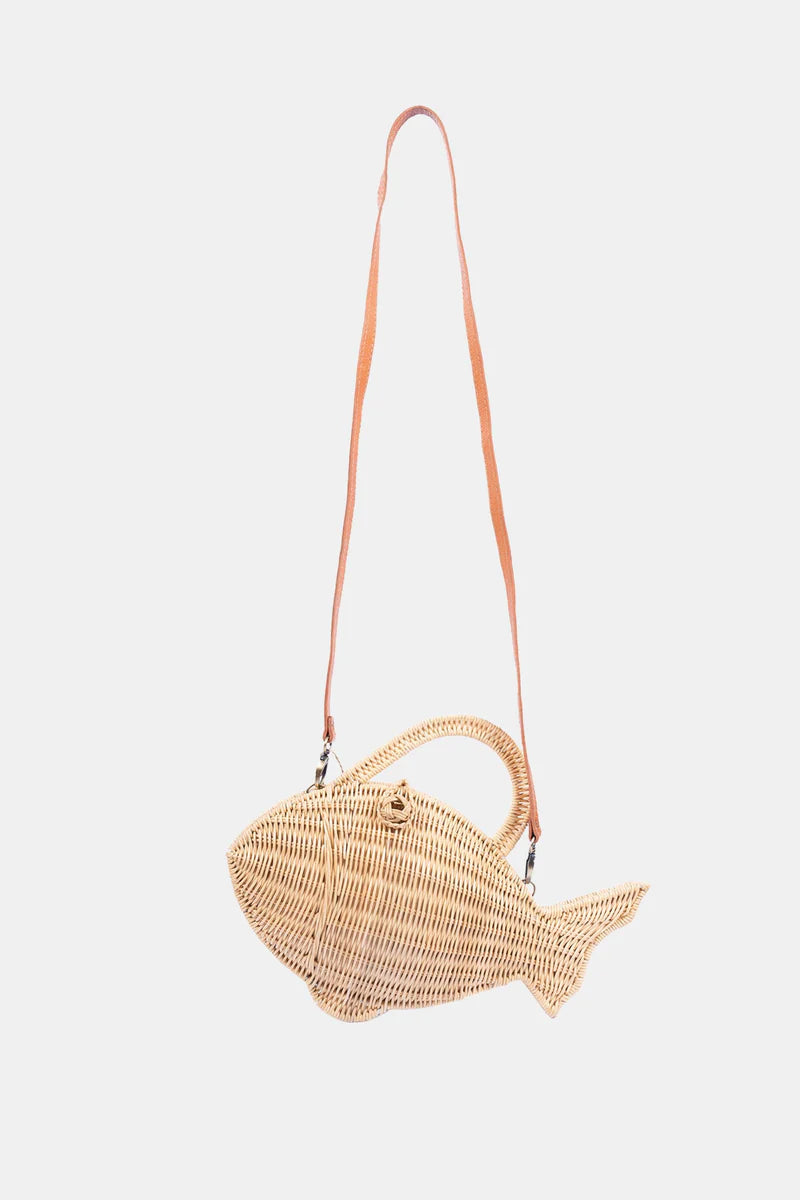 Jelavu Nemoo Rattan Fish Bag