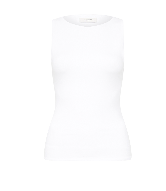 Lois Tank | White