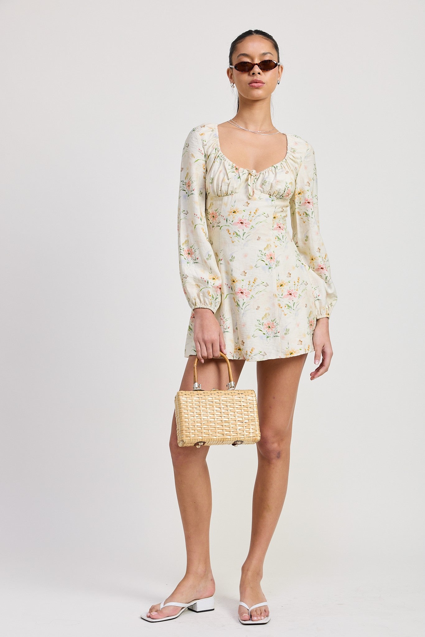 Angelica Floral Mini Dress