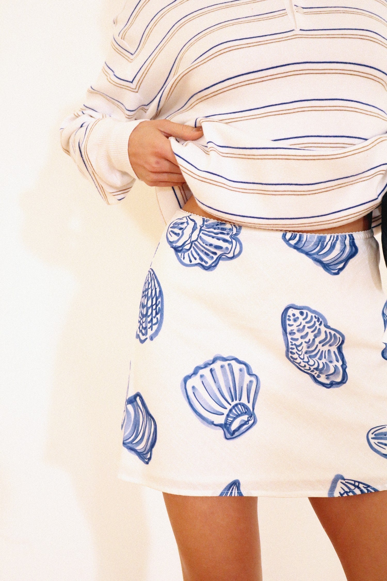 The Seashell Mini Skirt