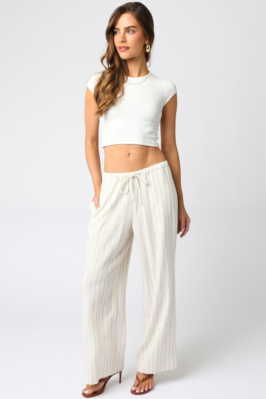 Evelyn Striped Pants