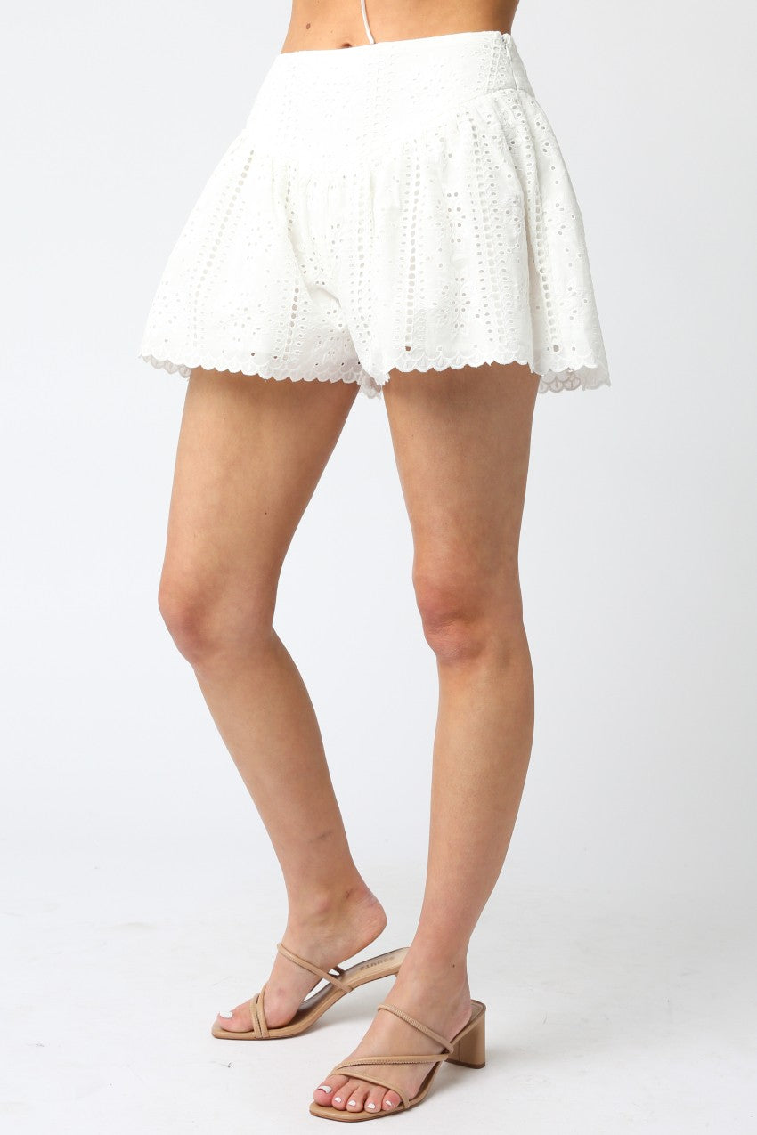Bunny Eyelet Shorts