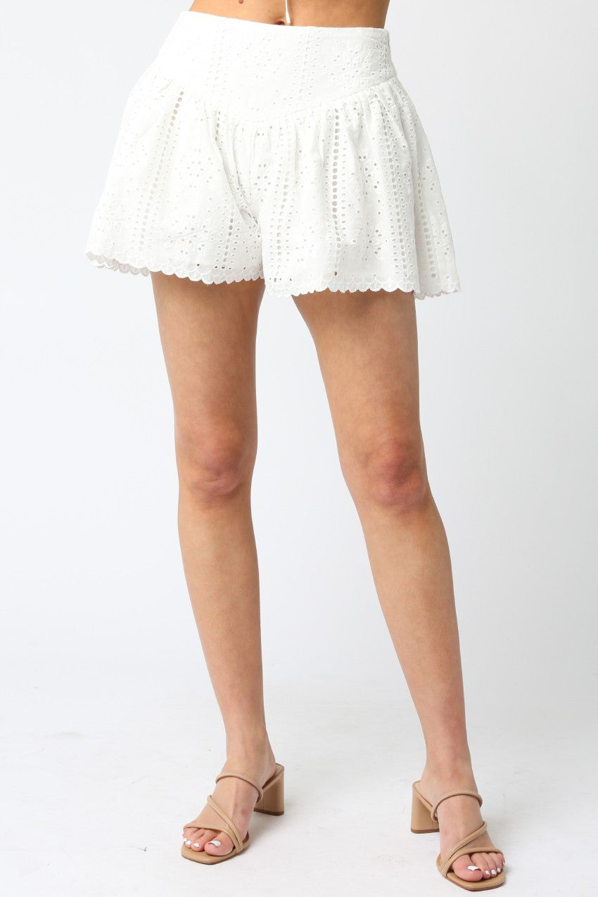 Bunny Eyelet Shorts