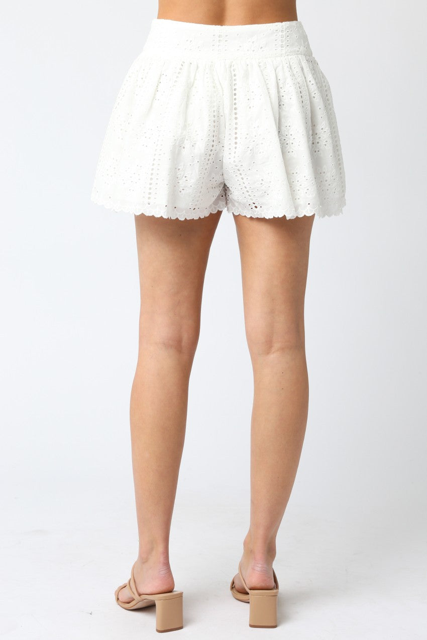 Bunny Eyelet Shorts