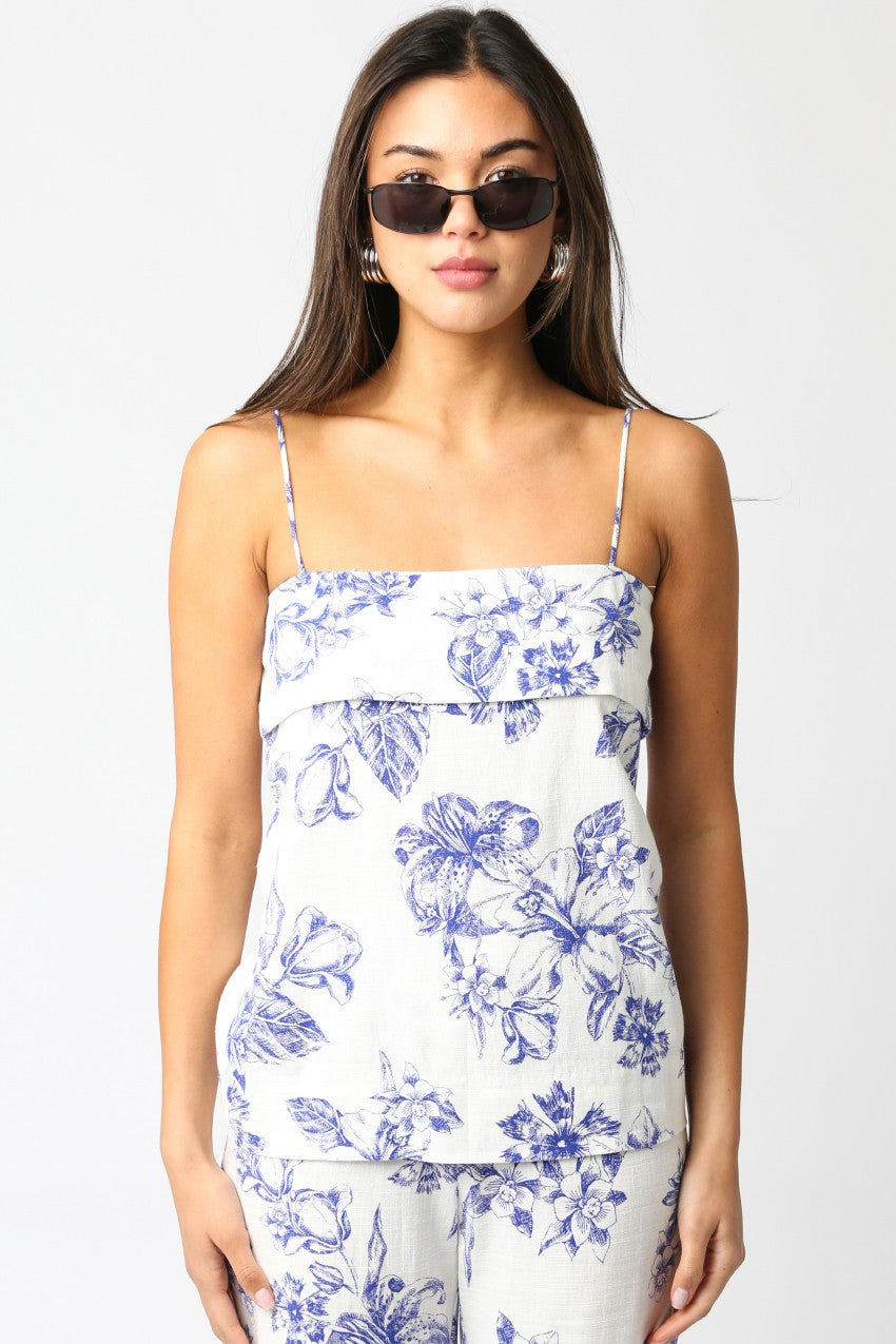 Emryn Floral Tank Top
