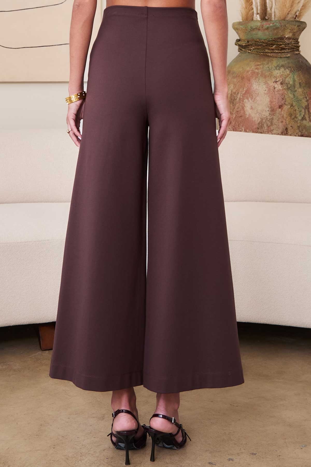 Jules Wide Leg Ponte Pants
