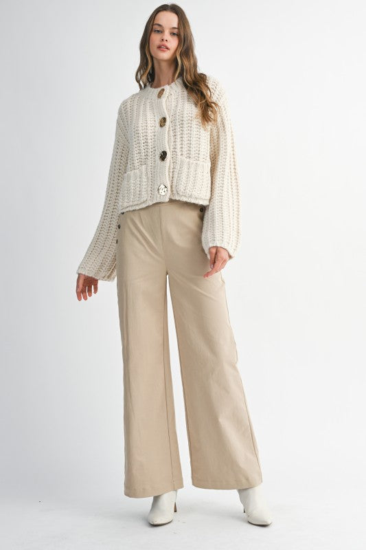Sherry Knit Cardigan Cream