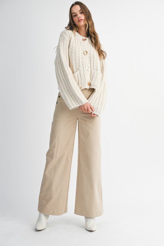 Sherry Knit Cardigan Cream