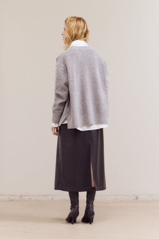 Charlize Button Front Cardigan