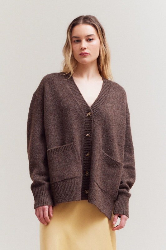 Charlize Button Front Cardigan