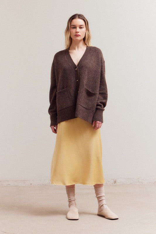 Charlize Button Front Cardigan