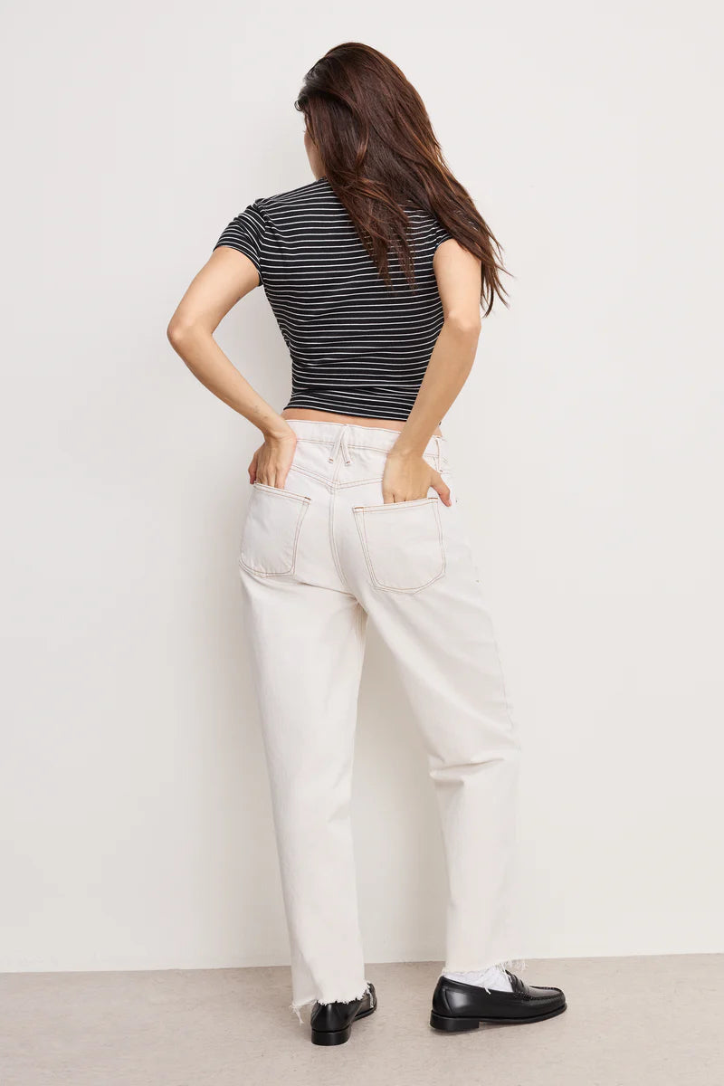 Good American | Good Standard Straight Jeans PEARL001