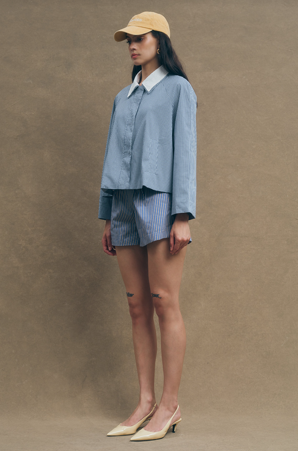 Maude Club Milton Navy Plaid Jacket | Jacket | Coco Kimono