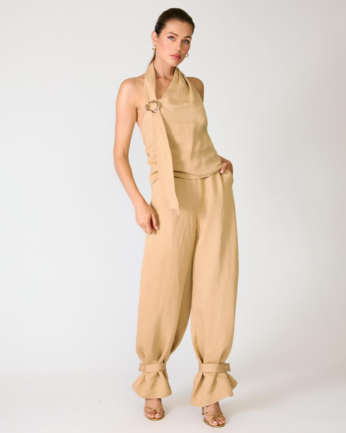 Line & Dot Lelio Tan Top
