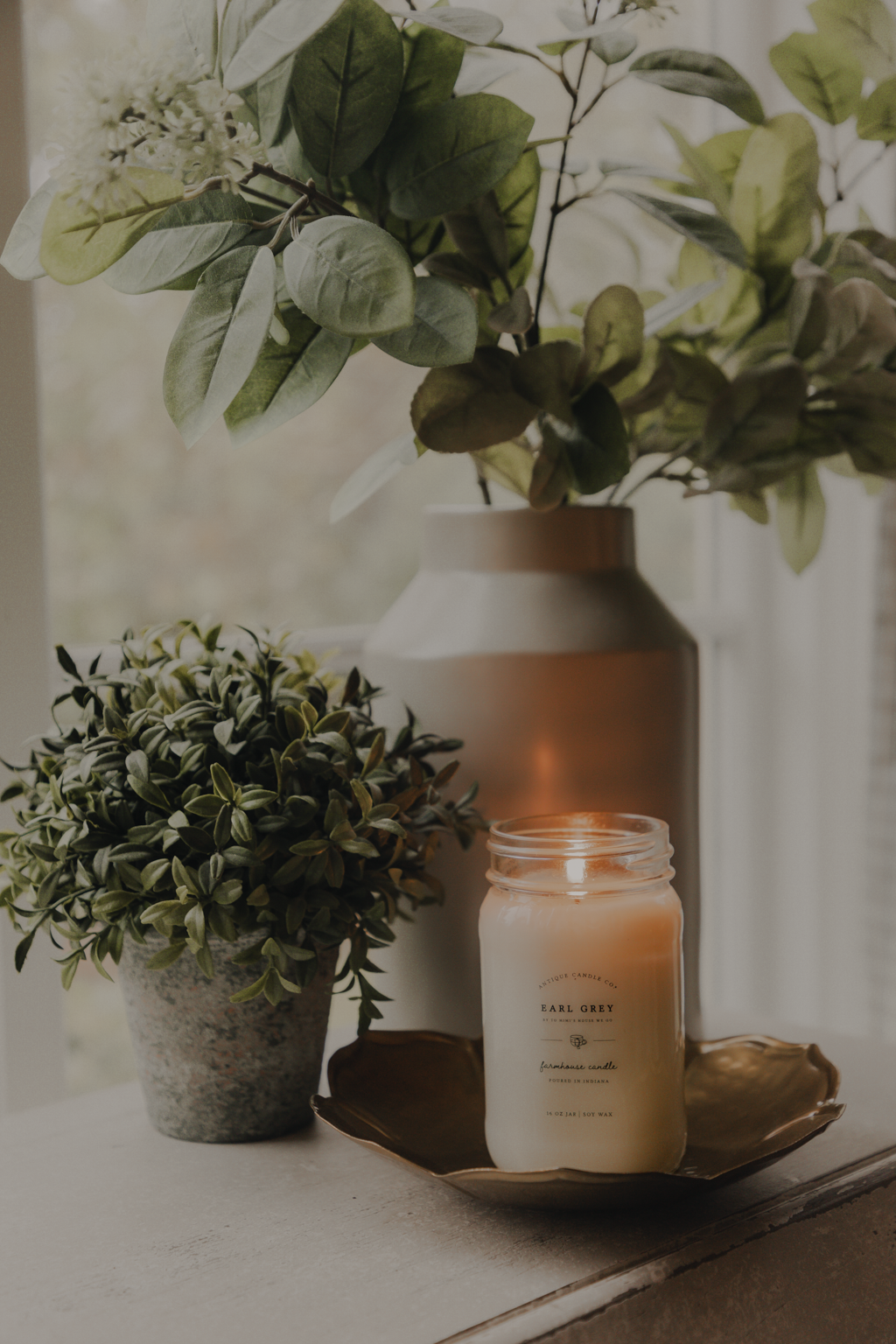 Earl Grey - Soy Wax Mason Jar Candle