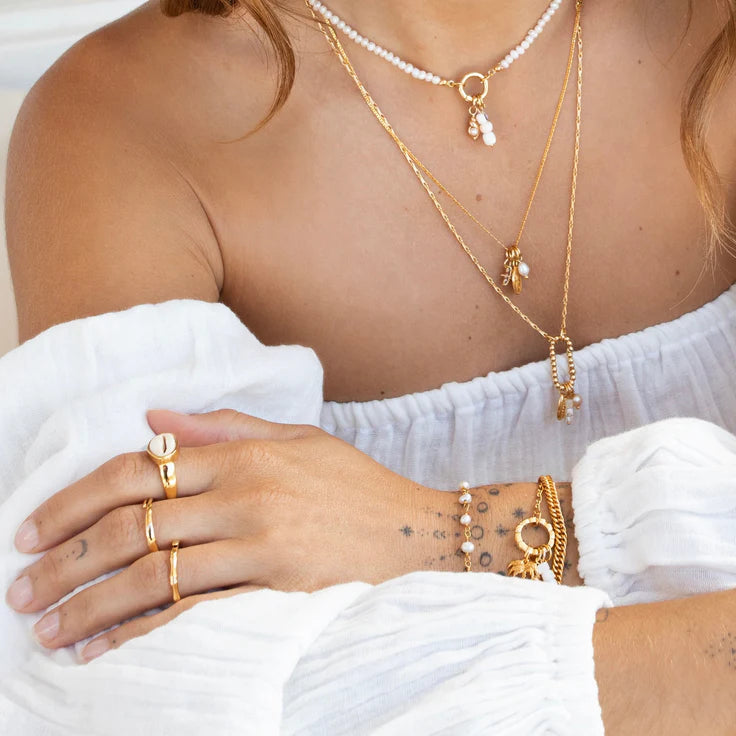 Cowrie Shell Ring