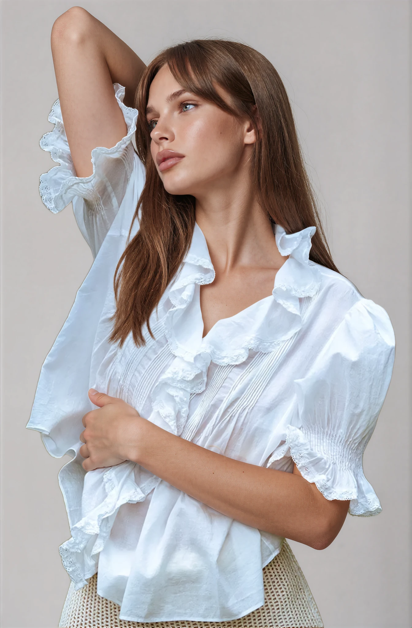 Grace White Top