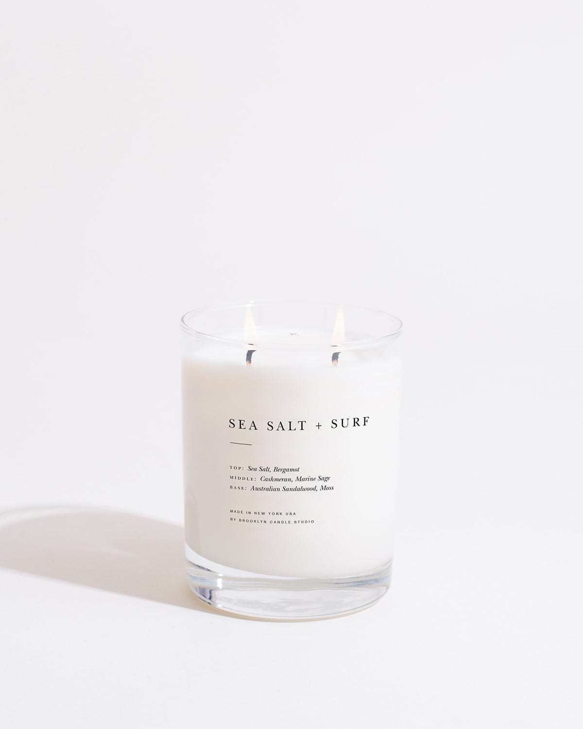 Brooklyn Candle Studio - Sea Salt + Surf 2-Wick Candle (Seasonal)