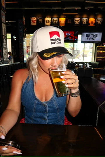 Drunk Cigs Hat | Black Natural