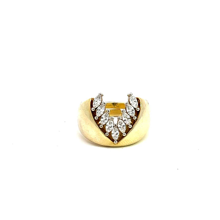 Baki Ring | Gold Sterling Silver