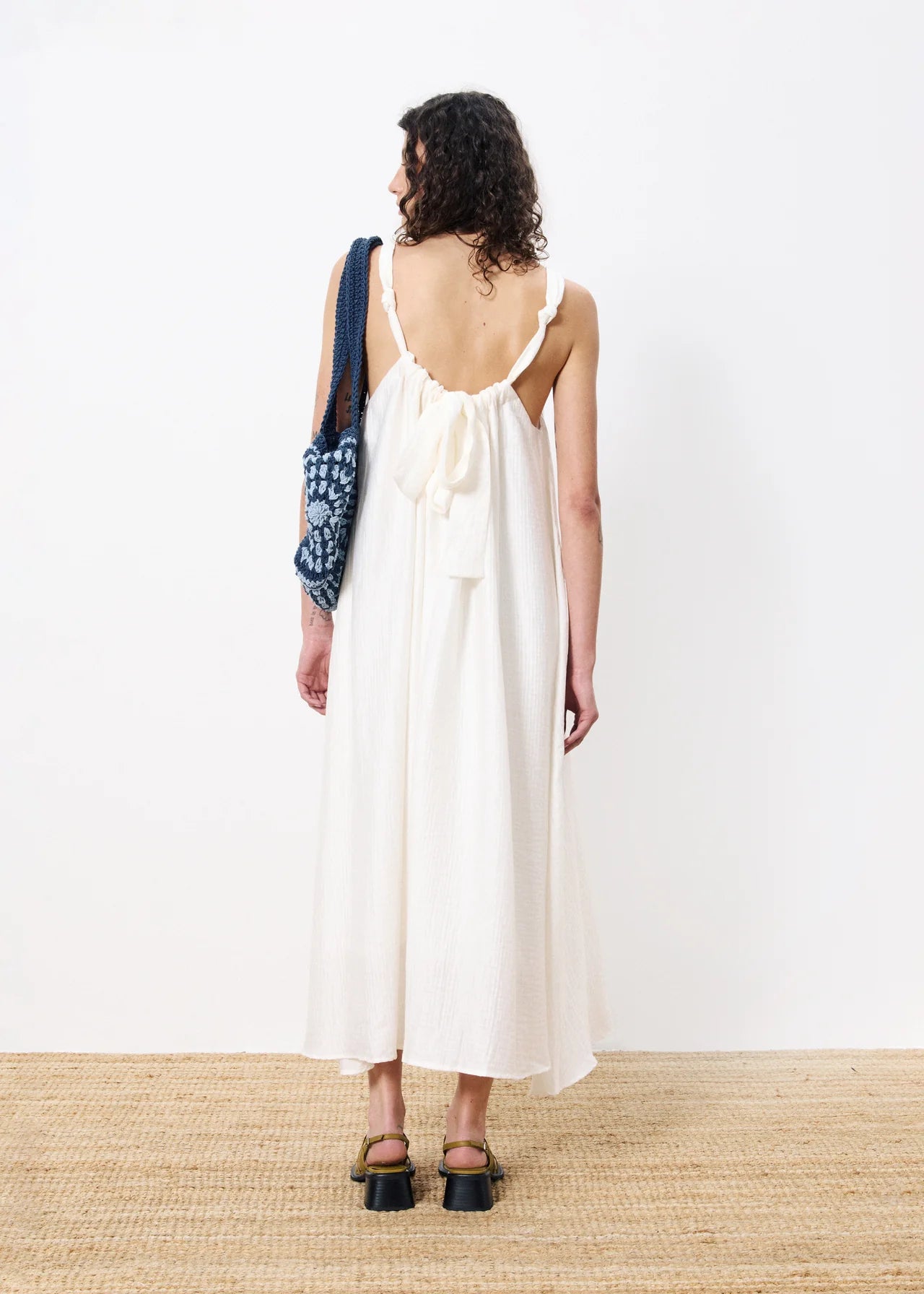 Lauria Dress | Blanc