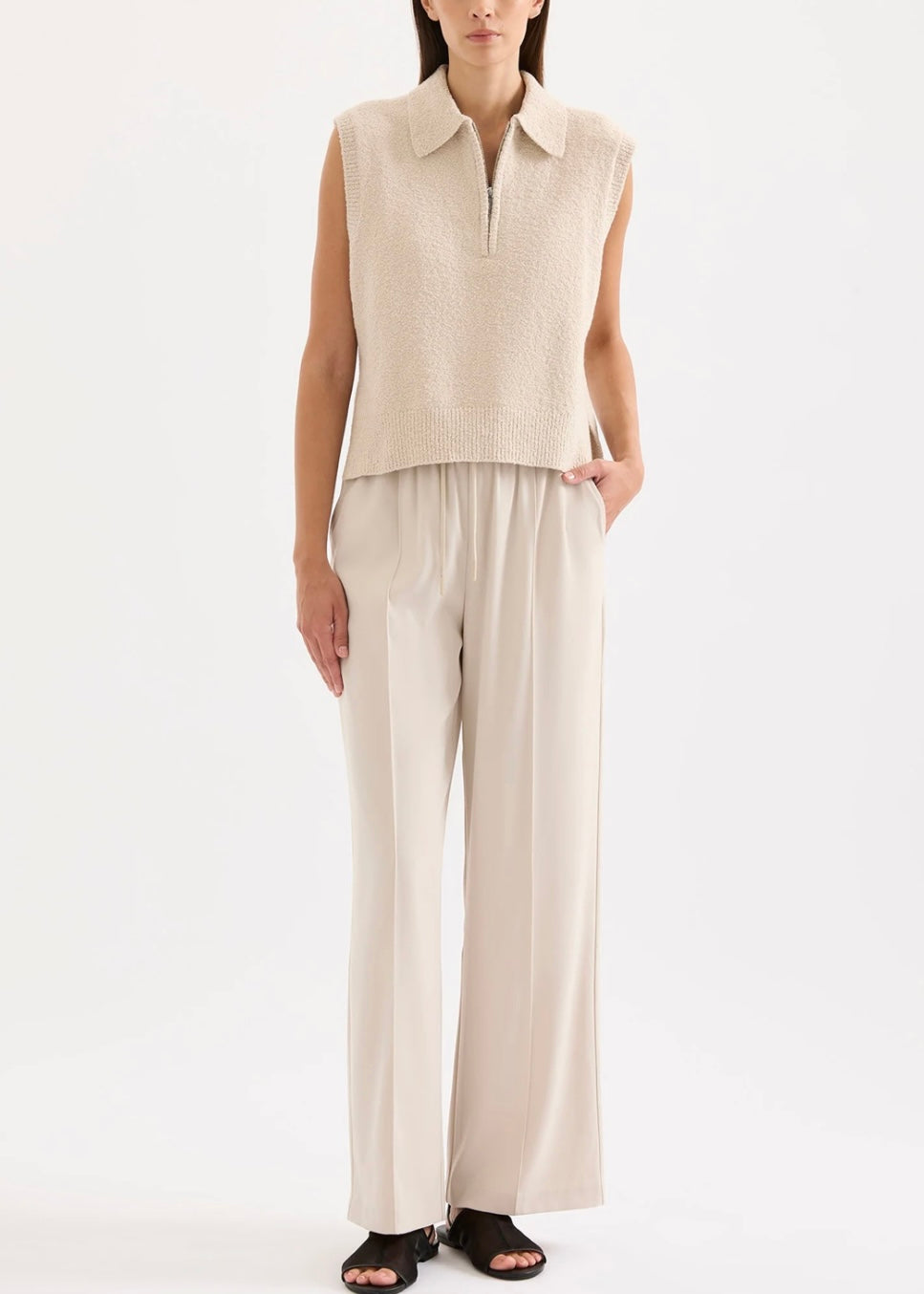 Ordell Knit Vest Buff