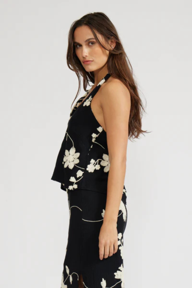 Rini Floral Midi Skirt