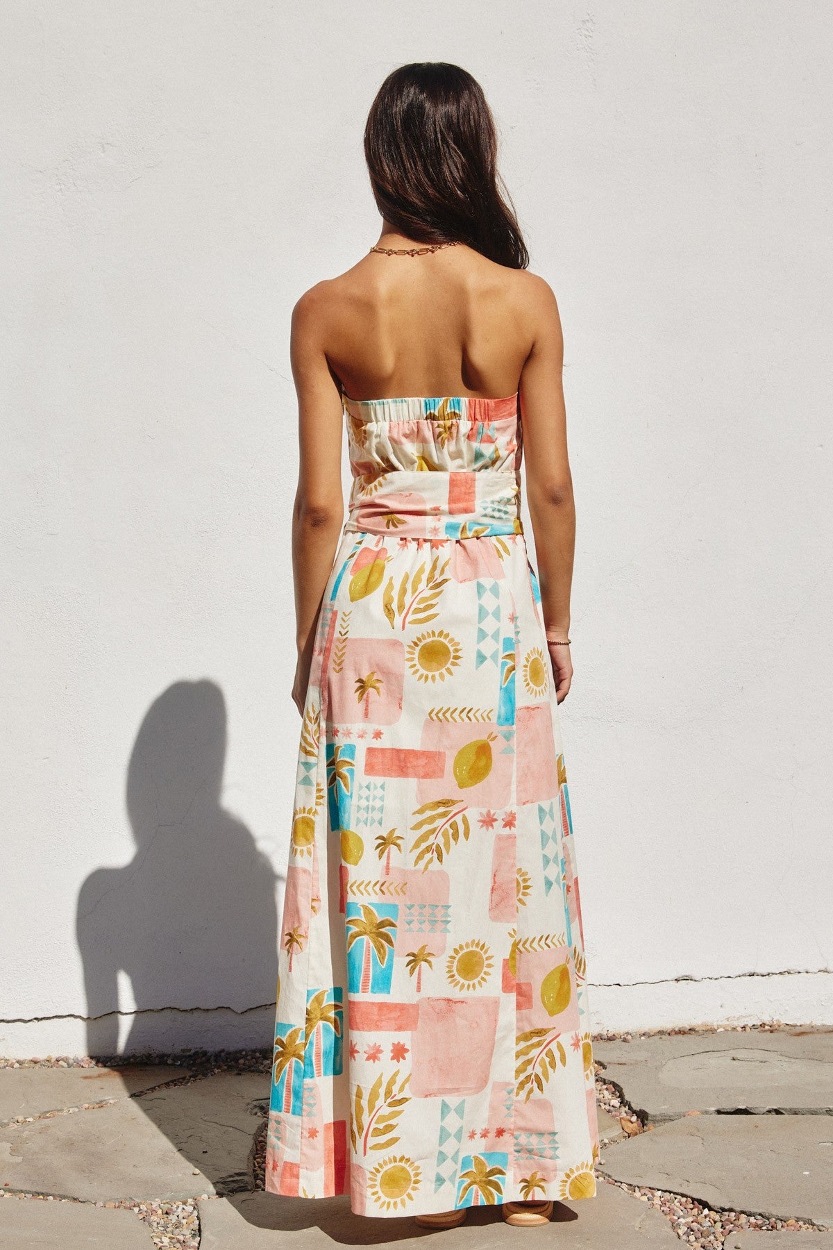Amalfi Coast Midi Dress