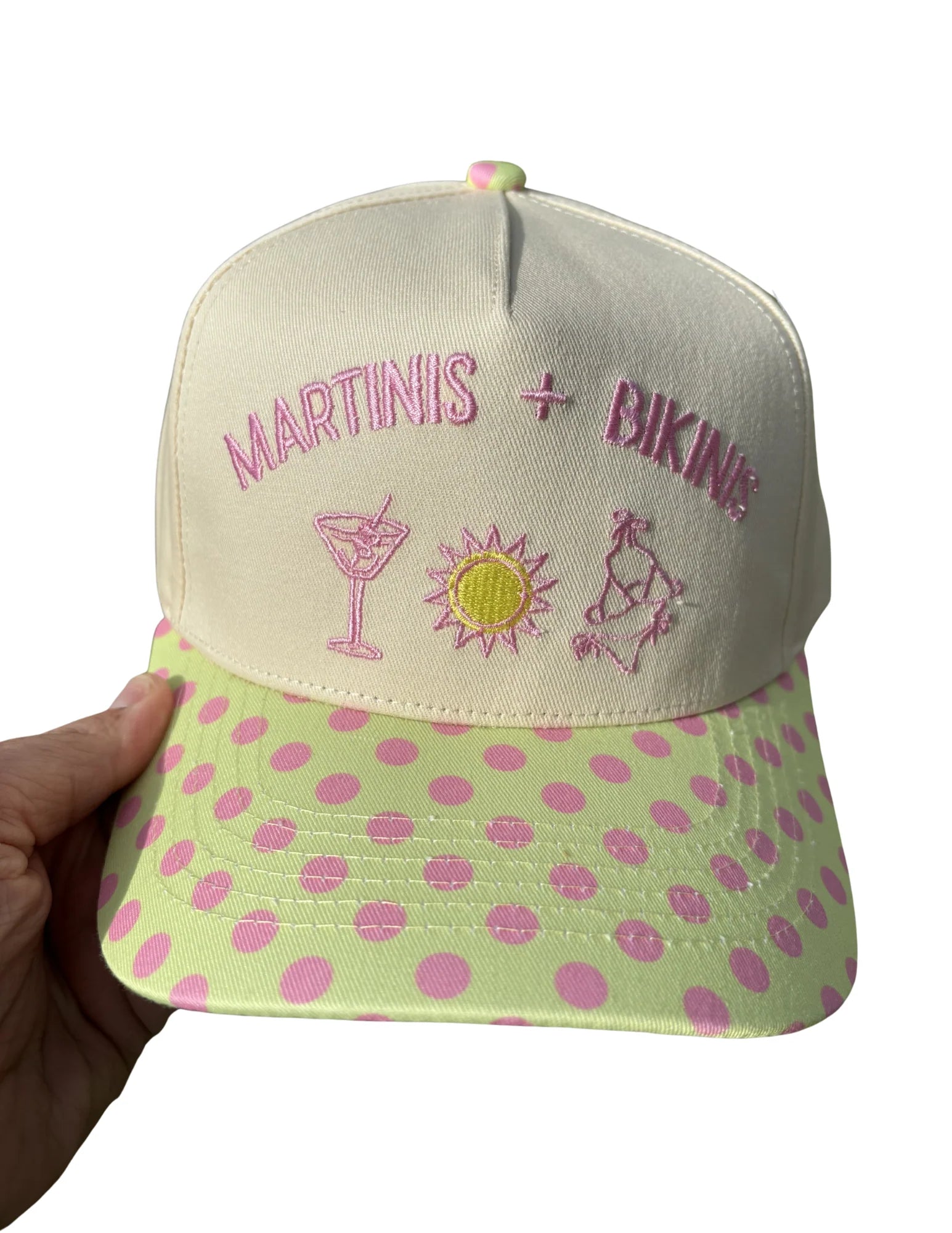 Martinis & Bikinis Baseball Hat