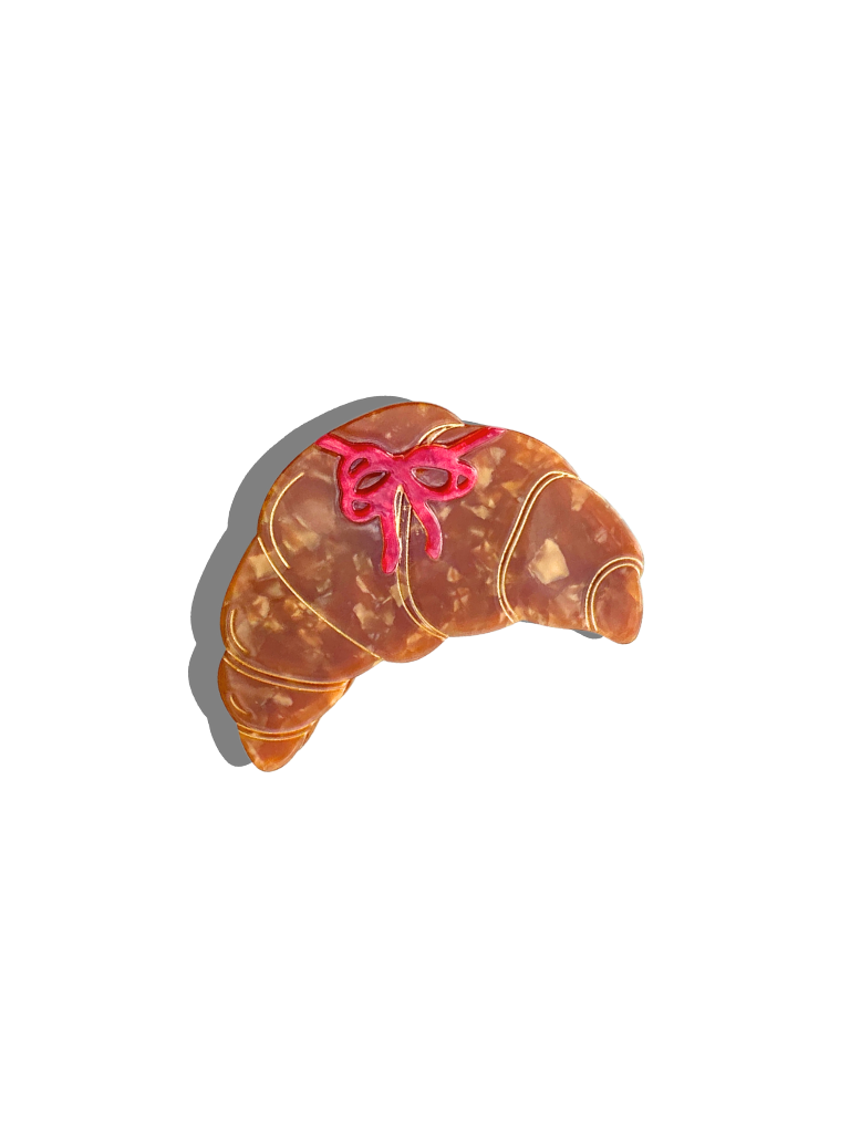 Solar Eclipse | Bow Croissant Claw Hair Clip