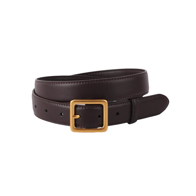 Emryn Square Style Belt | Brown