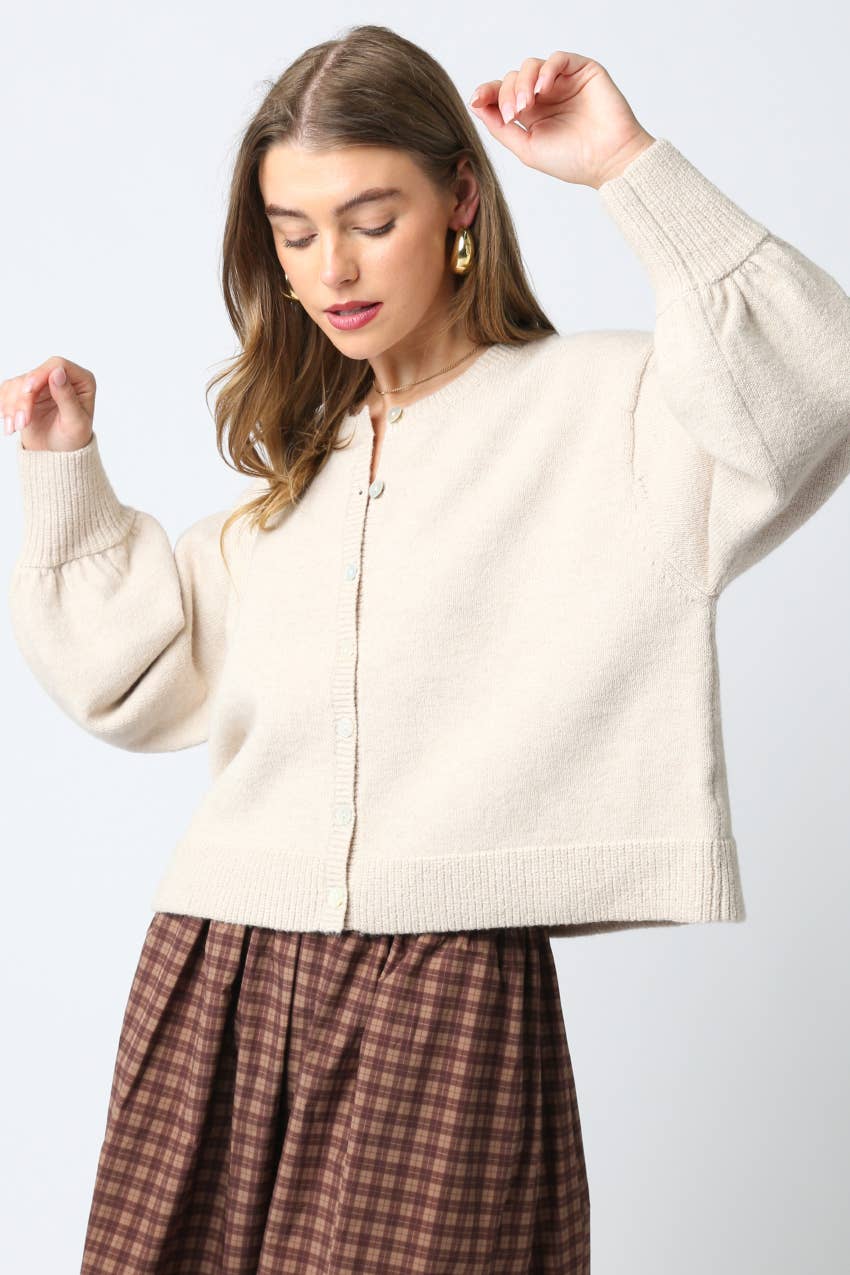 Lina Knit Cardigan Top