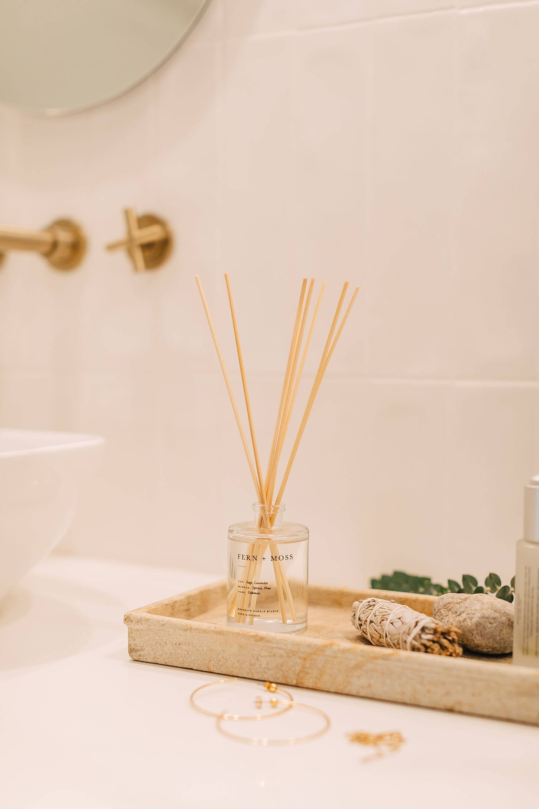 Brooklyn Candle Studio | Fern + Moss Reed Diffuser