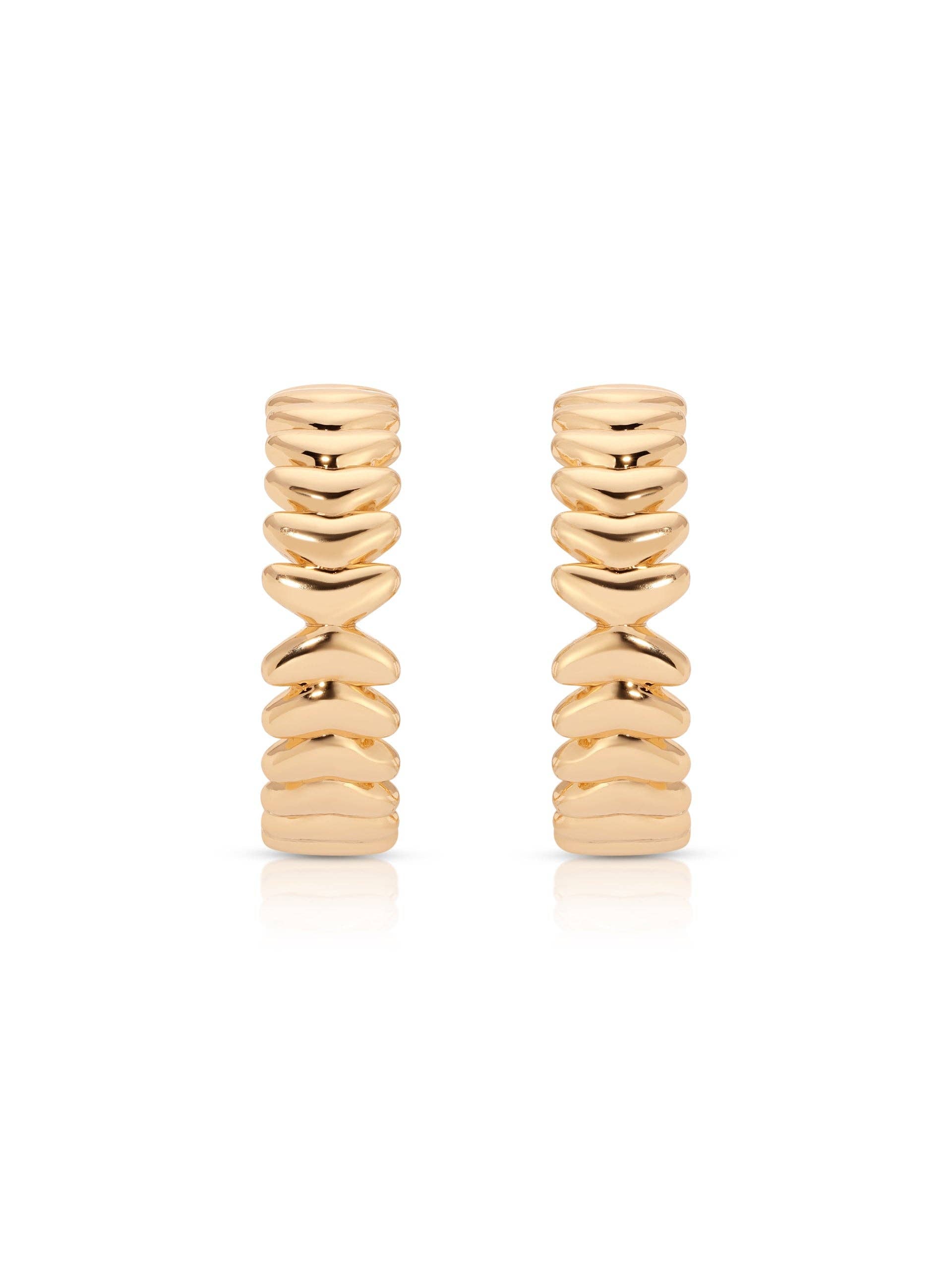 Ettika - Medium Metal Moderna Hoops