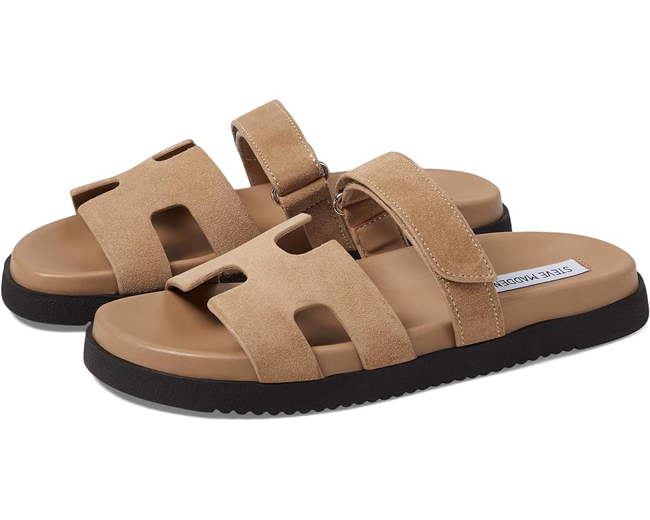 Mayven Taupe Suede Sandals