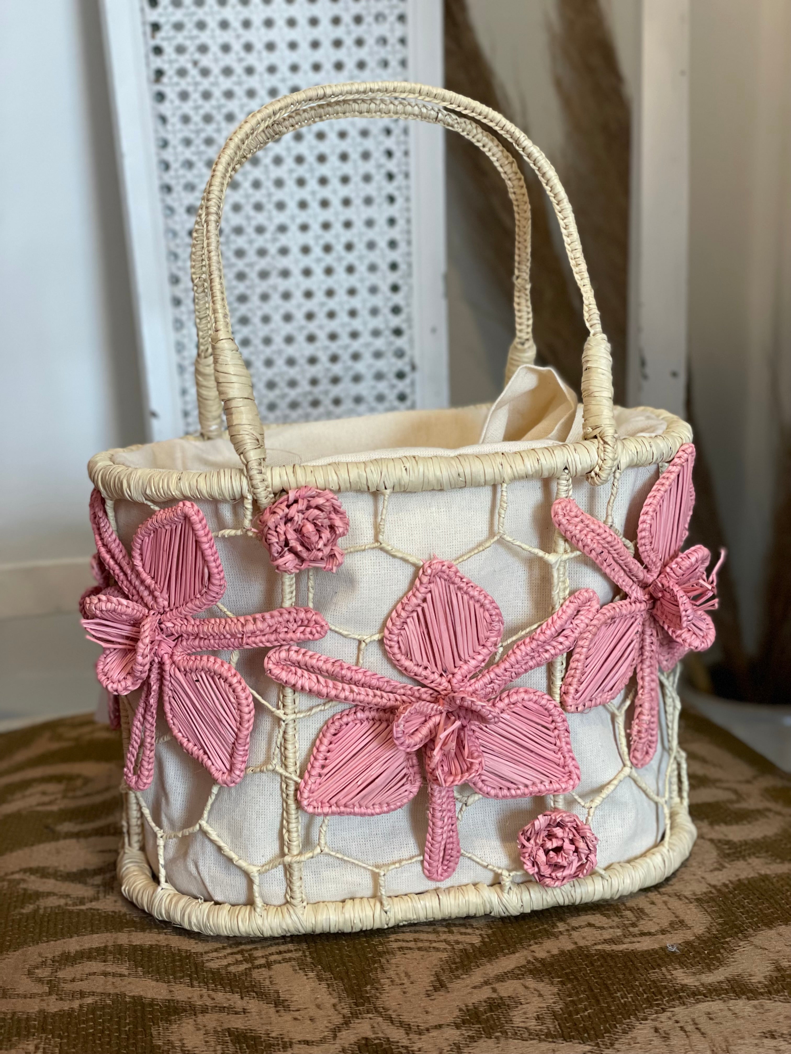 Anastasia Bag | Natural Pink
