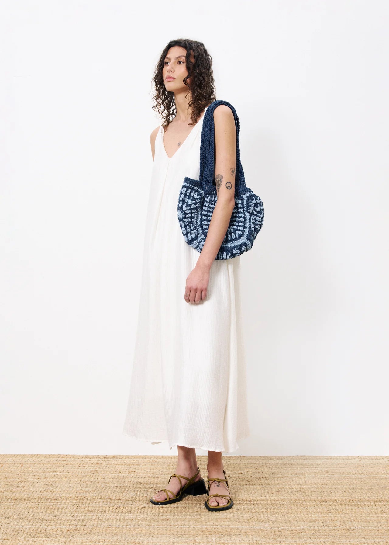 Lauria Dress | Blanc