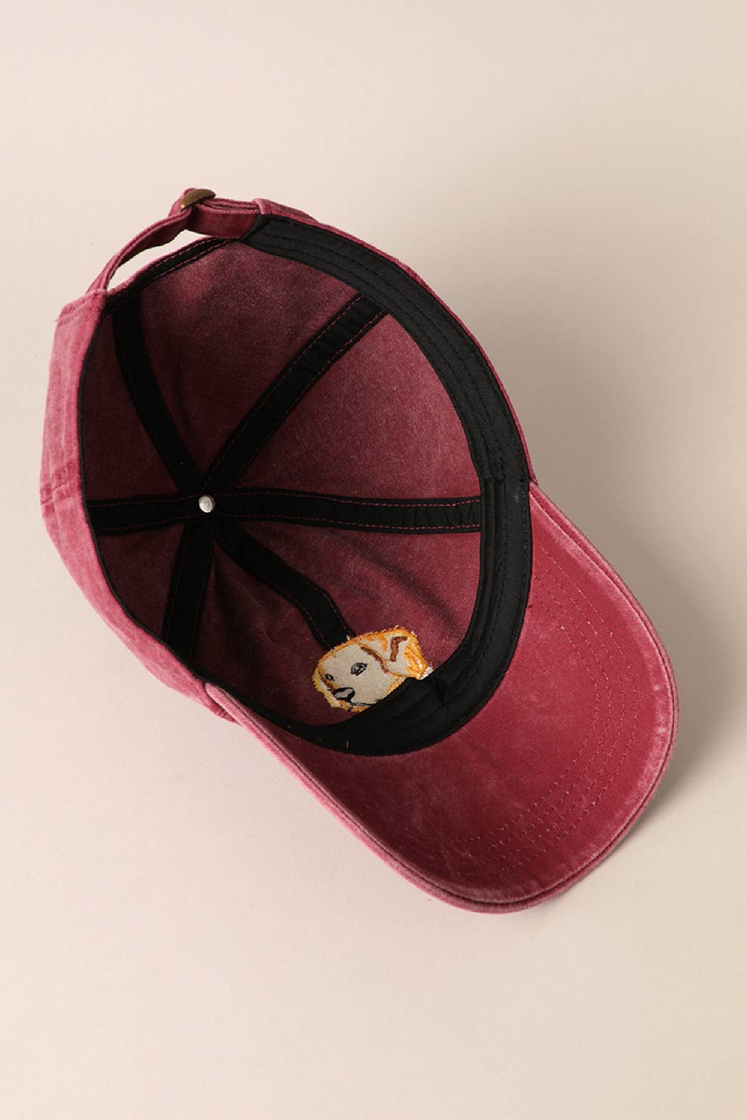 The Guilty Golden Embroidered Baseball Cap