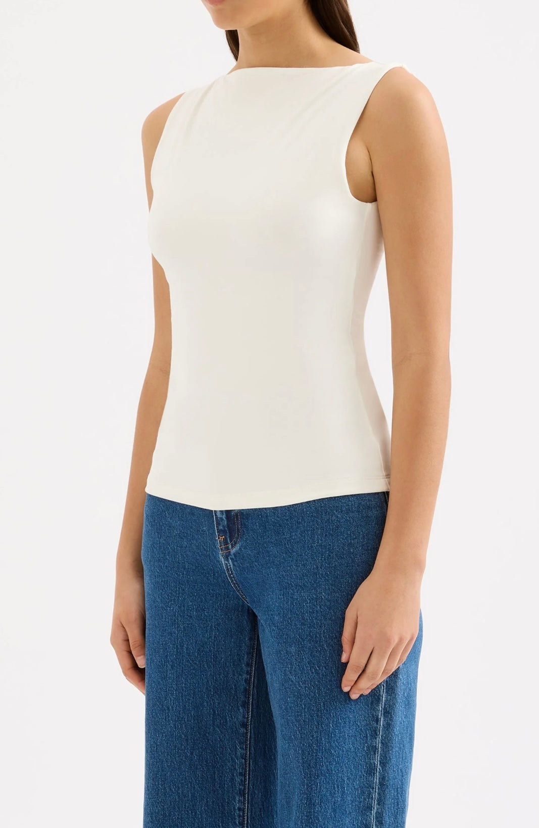 Lois Tank | White