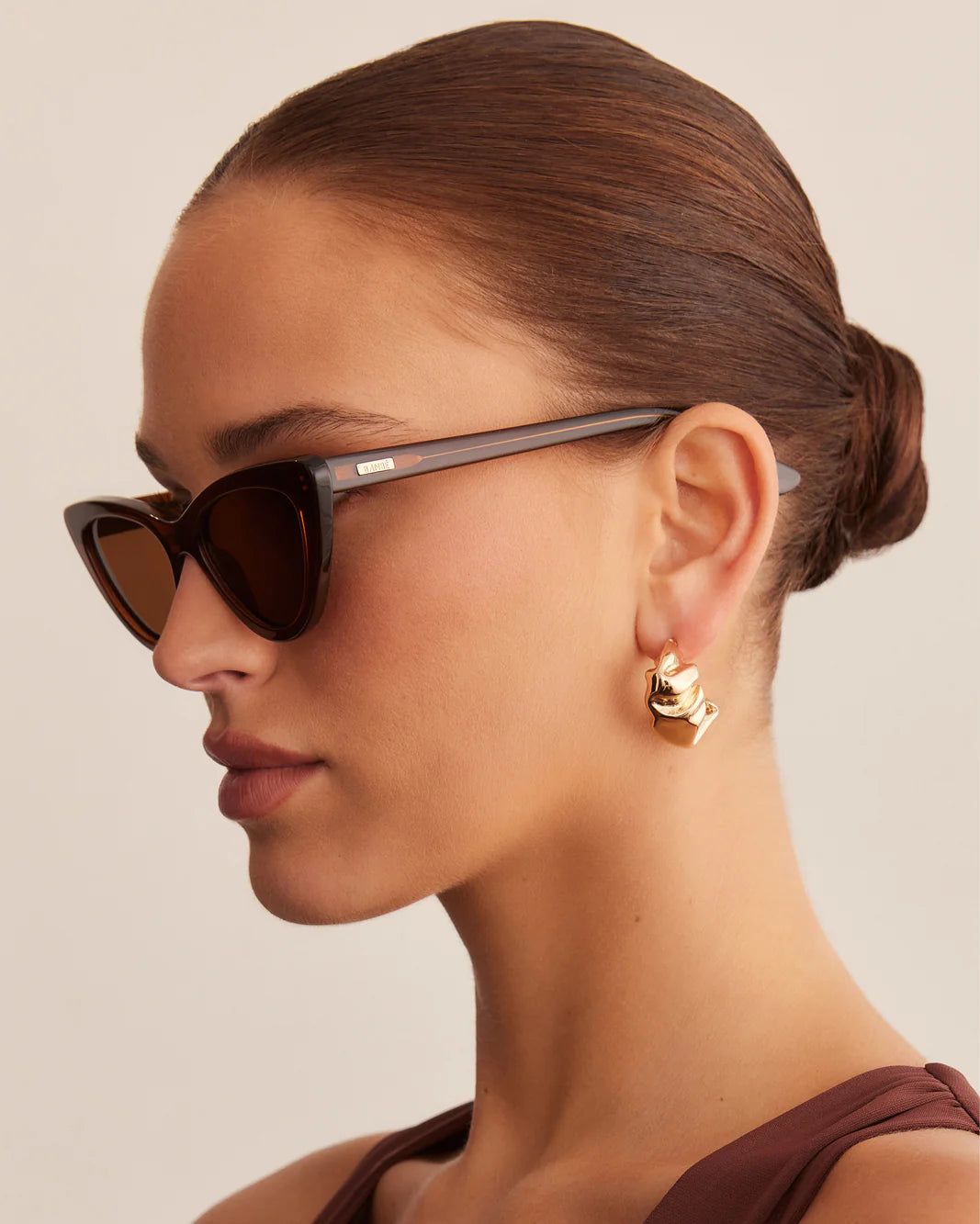 Isla Sunglasses Mocha Chocolate