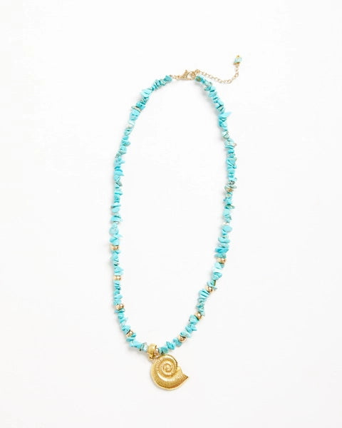 Shelly Turquoise Necklace