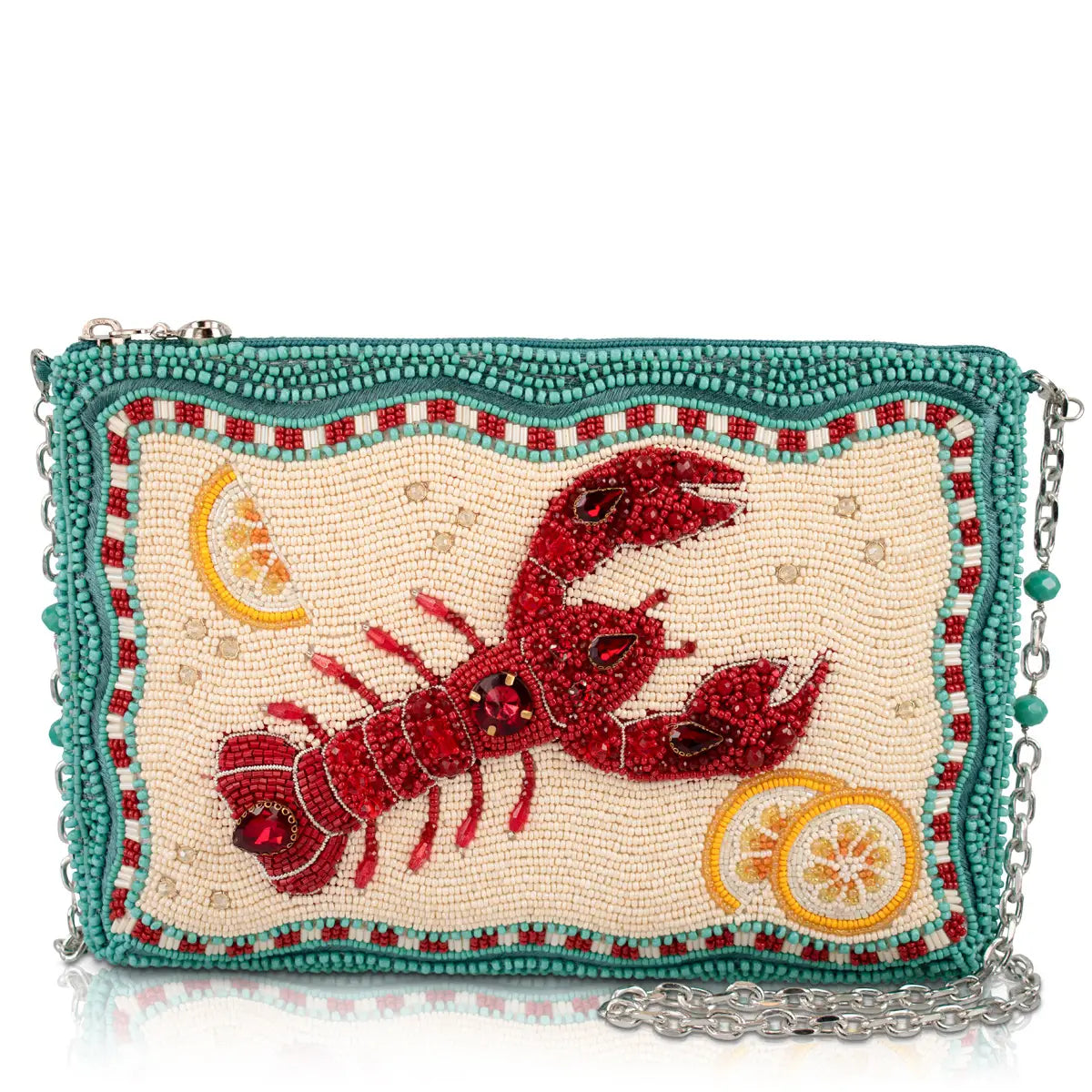 Mary Frances Crack Me Up Lobster Handbag