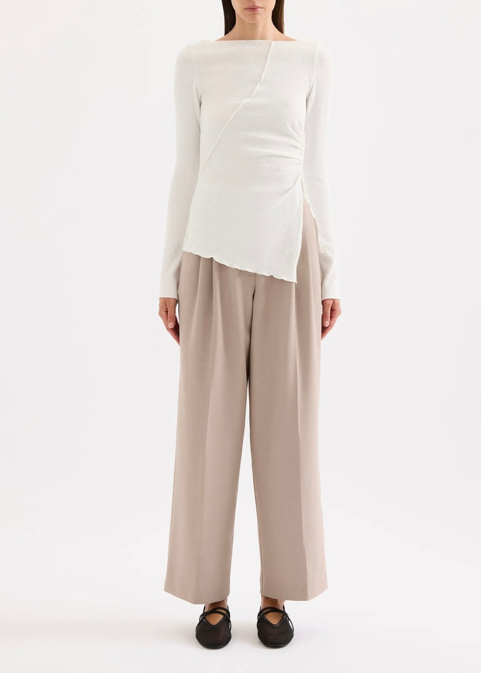 Cora Long Sleeve Top Salt