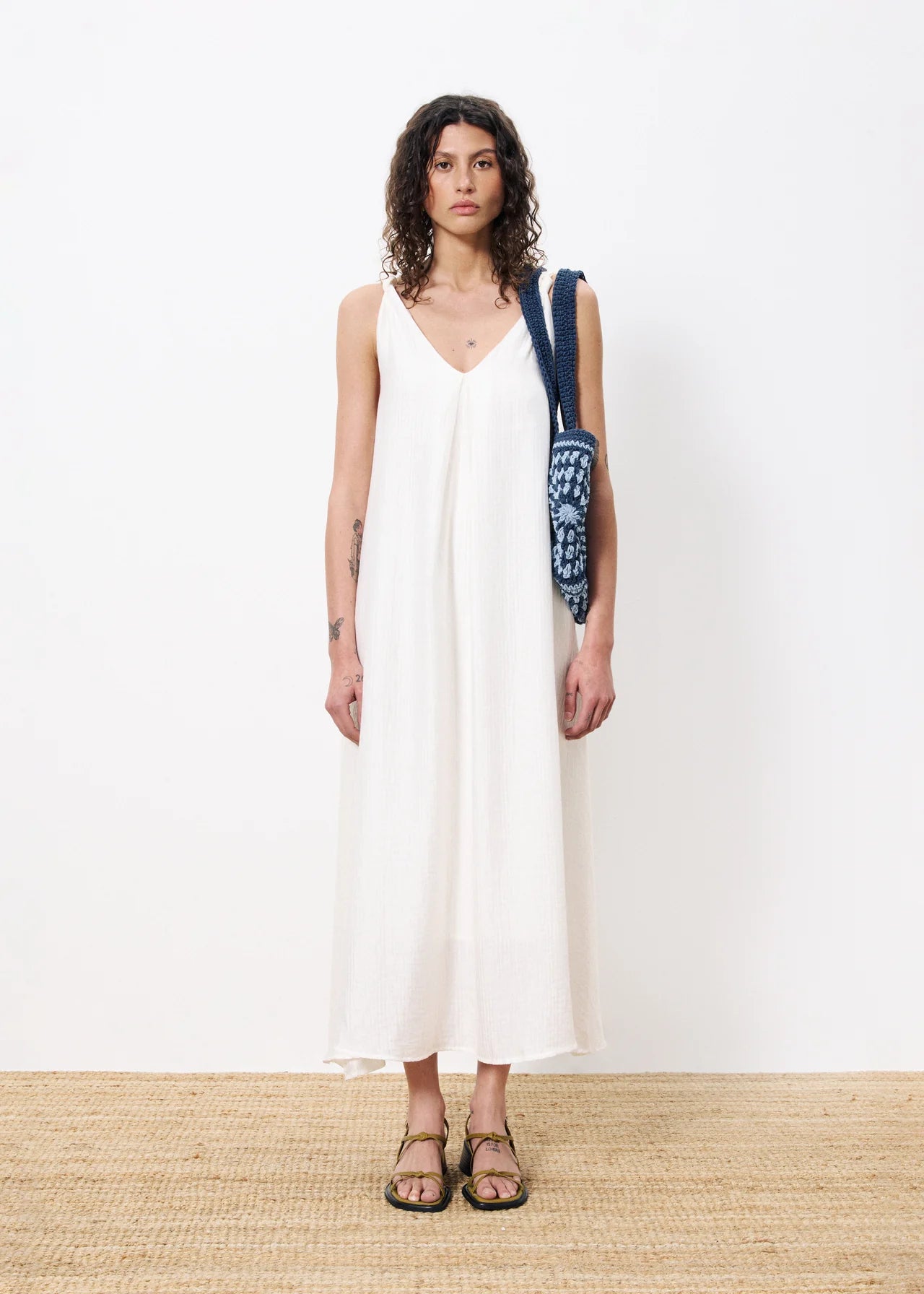 Lauria Dress | Blanc