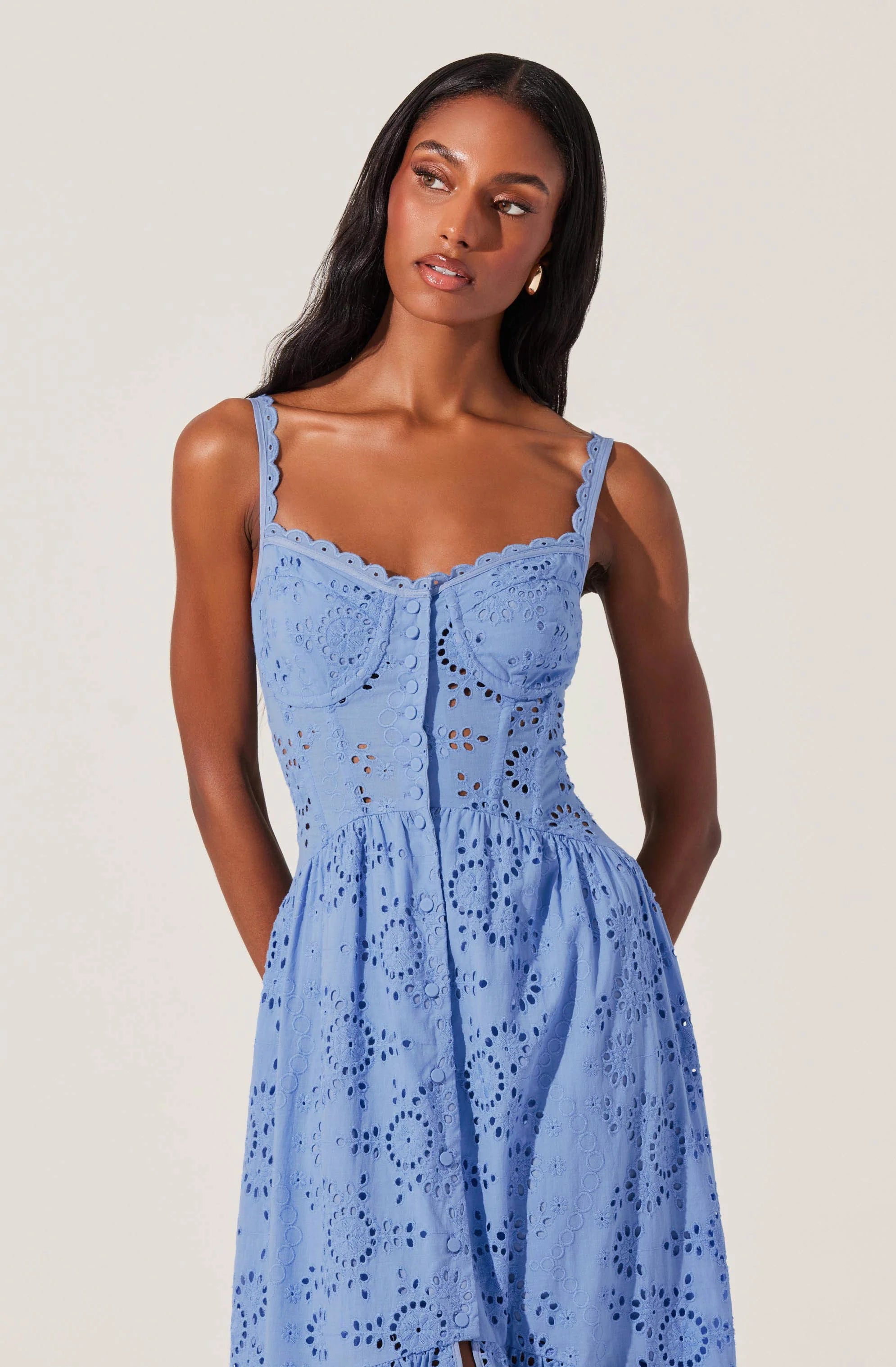 Yamila Dress | Blue