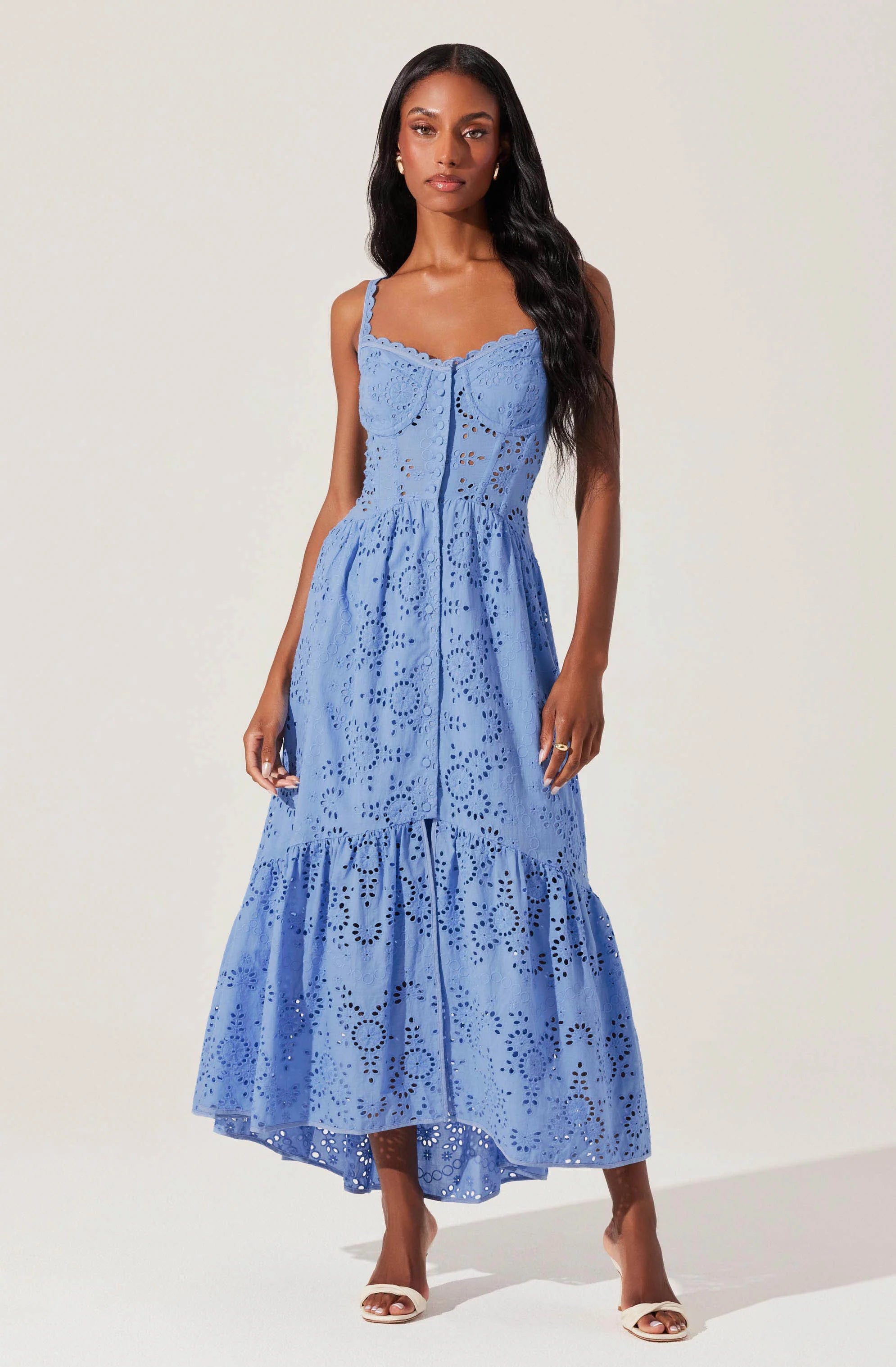 Yamila Dress | Blue